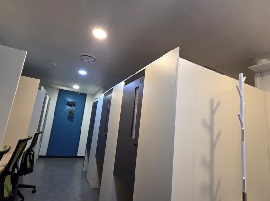 상업공간 환기점검 현장 사진